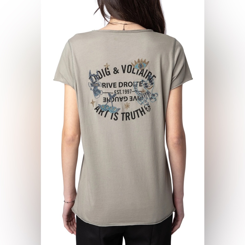 Zadig & Voltaire Insignia Henley T-shirt